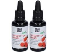 NATURKRAFTWERKE Huile de graines d'églantier bio 2x30 ml