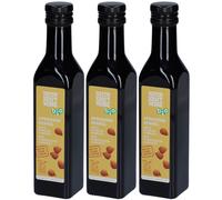 NATURKRAFTWERKE Huile vierge de noyaux d'abricot bio 3x250 ml