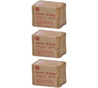 NATURKRAFTWERKE Savon d'Alep 20 % Huile de Laurier 3x200 g