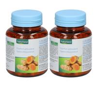 Naturland Curcuma pipérine Bio - Végécaps Capsule(S) 2x75 pc(s)