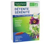 Naturland Détente Sérénité Bio 20 ampoules