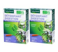 Naturland Détoxifiant Digestion BIO Solution Orale 2x200 ml