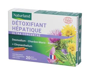 Naturland DÉTOXIFIANT HÉPATIQUE Ampoule(S) Buvable(S) 20x10 ml
