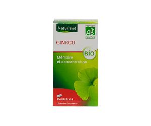 Naturland Ginkgo Biloba Bio 150 végécaps