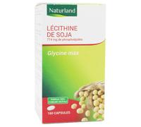 Naturland Lécithine de Soja 160 Capsules