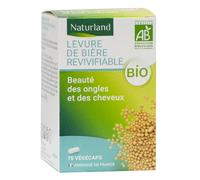 Naturland Levure de Bière Revivifiable Bio 75 Végécaps