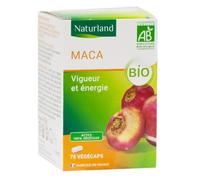 Naturland Maca Bio 75 Végécaps