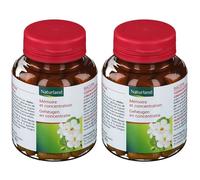 Naturland Mémoire et concentration Capsule(S) 2x75 pc(s)