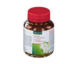 Naturland Mémoire et concentration Capsule(S) 75 pc(s)
