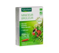 Naturland MINCEUR BRÛLEUR Ampoule(S) Buvable(S) 20x10 ml