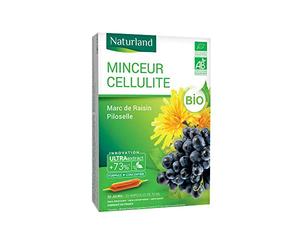 Naturland Minceur Cellulite Bio 20 Ampoules Buvables de 10 ml