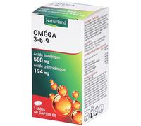 Naturland Oméga 3-6-9 - Capsules Capsule(S) 60 pc(s)