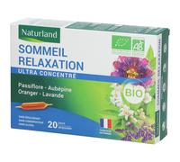 Naturland SOMMEIL RELAXATION Ampoule(S) Buvable(S) 20x10 ml