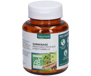 Naturland Surmenage Résistance Physique & Émotionnelle Bio Capsule(S) 60 pc(s)