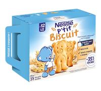 NaturNes - P'tit Biscuit Riche en Blé 12 Mois Étui avec Poignée 1 x180g