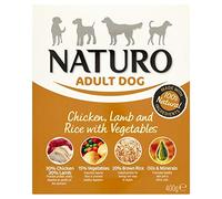Naturo - Nourriture Humide pour Chiens Poulet avec Agneau et Riz