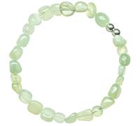 Naturosphère - Bracelet en jade vert - Perles roulées 5 à 8 mm