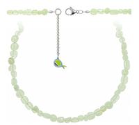 Naturosphère - Collier en jade vert - Perles roulées 5 à 8 mm - 50 cm