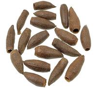 Naturosphère - Décoration Naturelle C45 - Gousses de jequitiba - 6 à 8 cm - Lot de 10