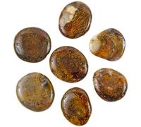 Naturosphère - Minéraux et fossiles C22 - Galet plat pietersite - A l'unité - Poids 11 à 20 grammes