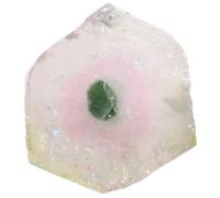 Naturosphère - Minéraux et fossiles C24 - Tranche de tourmaline melon d'eau polie - Réf 6598.1