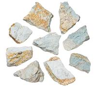 Naturosphère - Minéraux et fossiles C25 - Pierres brutes opale bleue - 4 à 7 cm - Lot de 3