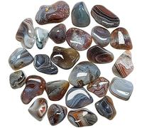Naturosphère - Minéraux et fossiles C27 - Pierres roulées agate de Botswana - 2 à 3 cm - Lot de 3