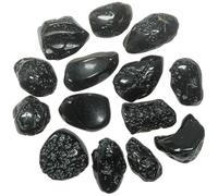 Naturosphère - Minéraux et fossiles C27 - Pierres roulées tectite - 3 à 4 cm - Lot de 2