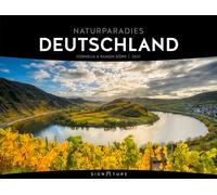 Naturparadies Deutschland Signature Kalender 2027 | Hochwertiger Landschaftskalender im großen Querformat (66x50 cm) | Vom Meer bis zu den Alpen