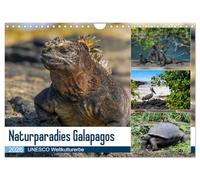 Naturparadies Galapagos - UNESCO Weltkulturerbe (Wandkalender 2026 DIN A4 quer), CALVENDO Monatskalender: Die Galapagos Inseln - ein letztes ... im Jahr 1835 und heute UNESCO Weltkulturerbe.