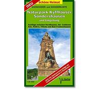 Naturpark Kyffhäuser, Sondershausen Und Umgebung 1 : 35 000. Radwander-Und Wanderkarte