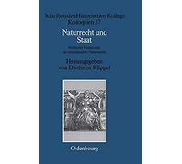 Naturrecht Und Staat