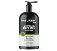 NATURTINT REVITALISING MEN'S CARE Hair and Beard Shampoo Energizing Cleansing 500 ml