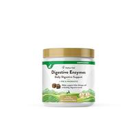 NaturVet - Enzymes digestives - Plus probiotiques et prébiotiques - Aide à soutenir le changement de régime alimentaire et un tube digestif sain - Pour chiens et chats (friandises à mâcher douces, 120
