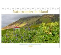 Naturwunder in Island (Tischkalender 2026 DIN A5 quer), CALVENDO Monatskalender: EntdeEntdecken Sie die atemberaubende, mystische Insel mit ihren ... zu malerischen Küsten entlang der Ringstraße.