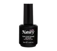 Natury Nails Top Coat Super Shine NO WIPE 12 FREE Gel Polish UV/LED 15ml Top coat super brillant sans couche de dispersion. Cruelty Free & Vegan