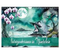 Naturzauberinnen im Mondschein (Wandkalender 2026 DIN A4 quer), CALVENDO Monatskalender: Ein ganzes Jahr Magie und Natur.