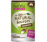 Natvia 100 % Natural Sweetener Canister 200 g (Pack of 1)