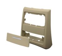 NATWEE Buse d'aération Centrale Compatible avec Série 3 E90 E91 2005-2012 Grille Ventilation Console Centrale Arrière Cadre Extérieur Remplacement 51167150155(Style D Beige)