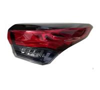 NATWEE Ensemble Feux Freinage Arrière Feu Arrière D'avertissement Extérieur Feu Arrière Feu Antibrouillard Accessoires Automobiles Compatible Avec Toyota Pour Highlander 2020 2021 2022(Right)