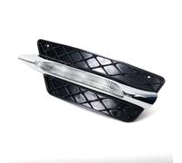 NATWEE Feu Antibrouillard Grilles Compatible avec Benz pour W204 C Classe 2012 2013 2014, Grille De Pare-Choc Avant, Feu Antibrouillard, Feu De Jour, Accessoire De Voiture(Left)
