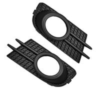 NATWEE Feu Antibrouillard Grilles Compatible avec VW 5N0853665 5N0853666 5N0853665E 5N0853666E Grille De Pare-Chocs Avant Gauche Droite pour Phare Antibrouillard(color1)
