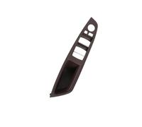 NATWEE poignée porte intérieure voiture Boîte Rangement Poignée Intérieure Porte Voiture Cadre Commutation Compatible Avec BMW Série 5 F10 F11 Berline 2010 2011 2012 2013 2014 2015 2016(LHD Moka)