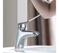 NATWEE Robinet sur scène Robinets en laitonLaiton à Long Manche Robinet de lavabo de Salle de Bains Mitigeur Évier monté sur Le Pont Robinet d'hygiène médicale It's So Kind of You