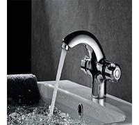 Salle d'eau Salle De Bains Lavabo Mitigeurs Lavabo Lavabo En Laiton Thermostat Eau Froide Et Chaude Double Poignée Cuisine Évier Robinets Bassin Mitigeur Bassin Robinet It's so kind of you