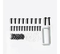 NATWEE Vis CaréNage De Moto Compatible avec Kawasaki pour Ninja pour ZX6R 636 ZX6RR 2003 2004 2005 2006 64 Pièces Moto Carénage Boulons Clips De Fixation Vis Carénage Boulon Kit Corps (Color : 1)