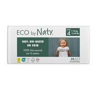 Naty Couches Ecologiques pour Bébé - Couches écologiques à base de plantes, parfaites pour la peau sensible de bébé et qui empêchent les fuites (Taille 4-88 couches)