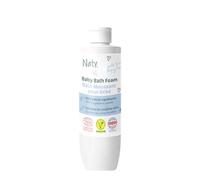 Naty Mousse de Bain Bébé 240 ml - Non irritant pour les yeux, Sans Parfum, 98% d’Origine Naturelle, Vegan, Certifiée COSMOS Natural, Pour Peaux Sensibles, Sans SLS/SLES, Flacon Recyclé