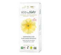 Naty Serviettes Ecologiques Normal - Serviettes hygiéniques à base de plantes et absorbantes, produit menstruel en coton biologique, meilleur pour la santé féminine (14 unités)