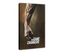 NAUEHG Poster sur toile The Game Changers - Décoration murale pour salon, chambre à coucher - 30 x 45 cm